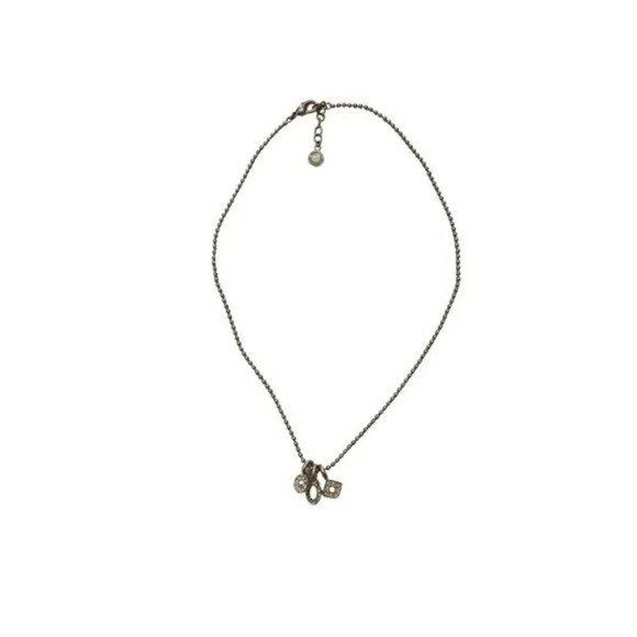 Vintage Roberta Chiarella Modernist Charm Necklace - Picture 2 of 3